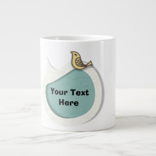 Oxygentees Sprache-Blasen-Tunnel-bohrwagenTasse Jumbo-Tasse