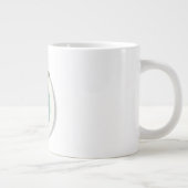 Oxygentees Sprache-Blasen-Tunnel-bohrwagenTasse Jumbo-Tasse (Rechts)