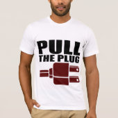 Oxygentees Zug der Stecker T-Shirt (Vorderseite)