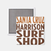 Oxygentes Santa Cruz Surf Shop Magnet (Vorderseite/Rückseite)