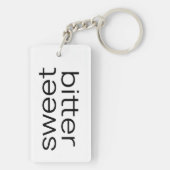 Oxymoron - Bitter Sweet Schlüsselanhänger (Rückseite)