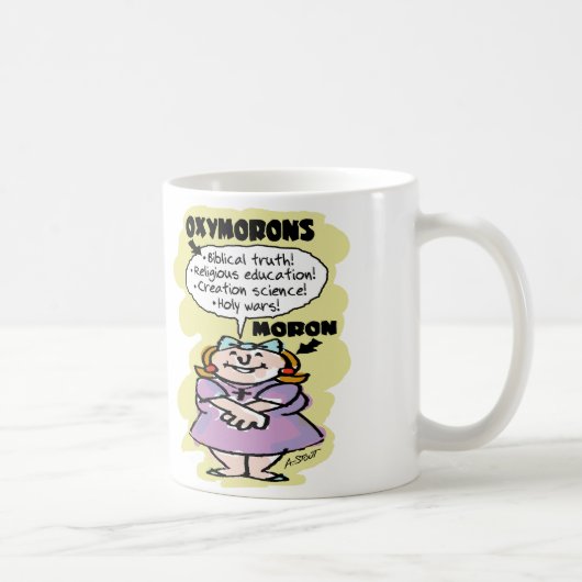 OxyMORON - Kaffeetasse (Rechts)