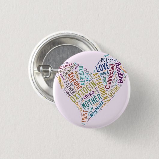 Oxytocin-Abzeichen Button (Vorne & Hinten)