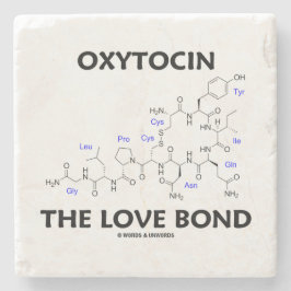 Oxytocin die Liebe-Bondbiochemische Struktur Steinuntersetzer