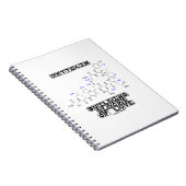 Oxytocin-Gebäude-Blöcke der Liebe (Chemie) Notizblock (Rechte Seite)