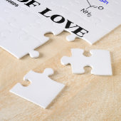 Oxytocin-Hormon der Liebe (Chemie) Puzzle (Seite)