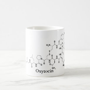 Oxytocin Liebesmolekül Chemie Wissenschaft Kaffeetasse