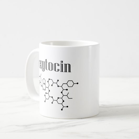 Oxytocin-Tasse Kaffeetasse (Vorderseite Links)