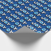 Oy Joy Chrismukkah Geschenk Wrap Geschenkpapier (Ecke)