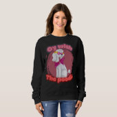 Oy mit dem Poodle T- Sweatshirt (Vorne ganz)