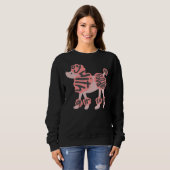 Oy mit den Poodles bereits Sweatshirt (Vorne ganz)