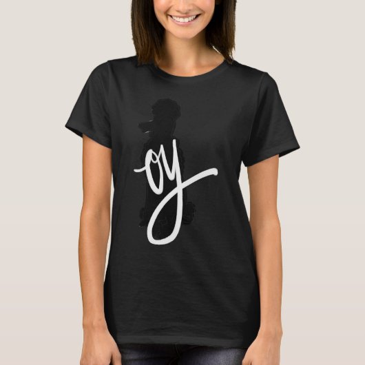 Oy Poodle T-Shirt (Vorderseite)