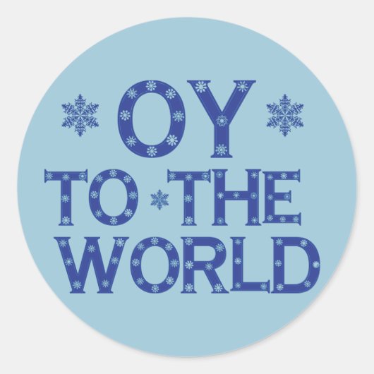 OY to World Stickers (Vorderseite)