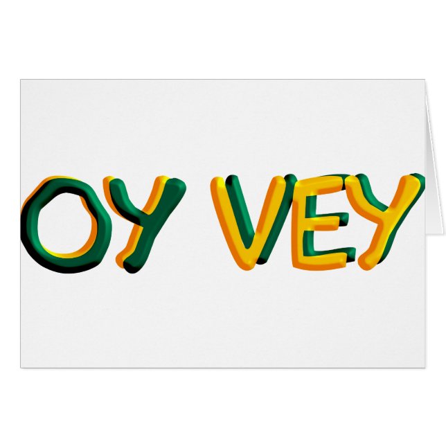 Oy Vey (Vorderseite (Horizontal))