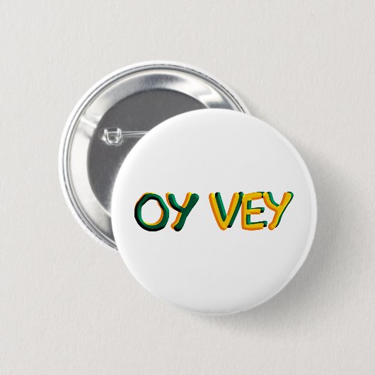 Oy Vey Button (Vorne & Hinten)