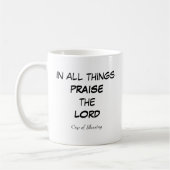 OY VEY-Lob der LORD irgendwie! Tasse (Links)