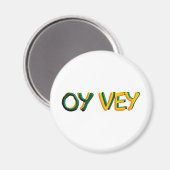 Oy Vey Magnet (Vorderseite/Rückseite)