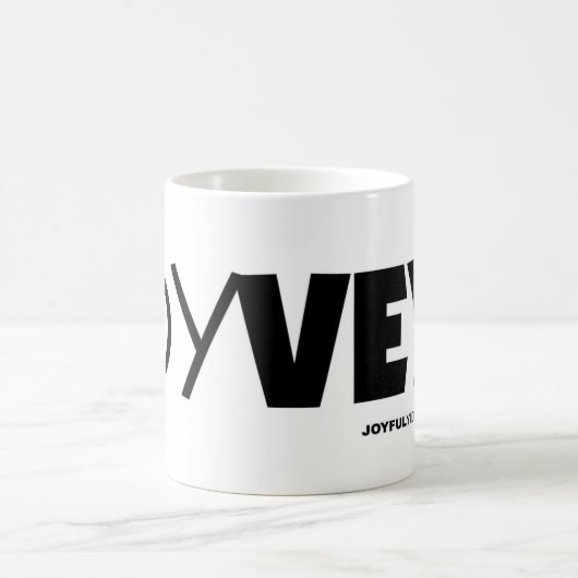oy vey von JoyfulYiddish Kaffeetasse (Mittel)