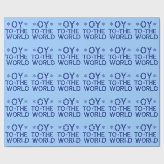 OY zur Welt Geschenkpapier (Flach)
