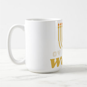 Oy zur Welt Hanukkah-Tasse Kaffeetasse