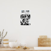 Oya, der Katalysator "Originalkunst" Poster (Küche)
