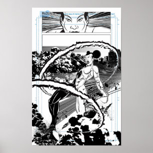Oya, der Katalysator "Originalkunst" Poster