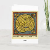 Oya Greeting Card Karte (Rückseite)