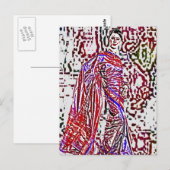 OYA'S WEDESS POSTKARTE (Vorne/Hinten)