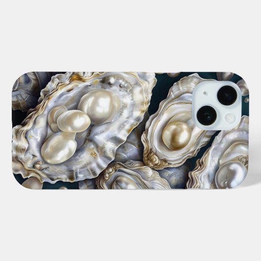 Oyster and Pearl Traditional Case-Mate Iphone Case (Rückseite (Horizontal))