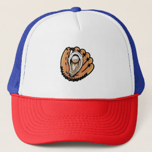 Oyster Baseball Seafood Baseball Sport Lover Truckerkappe