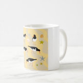 Oyster Catcher Standard Tasse (VorderseiteRechts)
