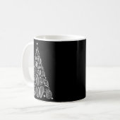 Oyster Christmas Tree Seafood Shellfish Holiday Be Kaffeetasse (Vorderseite Links)