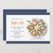 Oyster Fest Einladungen (Vorne/Hinten)