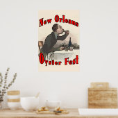 Oyster Festival, New Orleans, LA Poster (Küche)