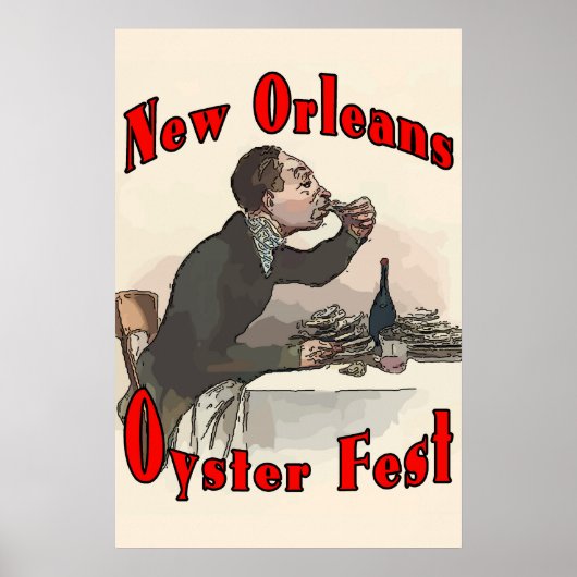 Oyster Festival, New Orleans, LA Poster (Vorne)