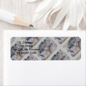 OYSTER MUSCHEL MIT PEARL-Rücksendeadresse (Insitu)