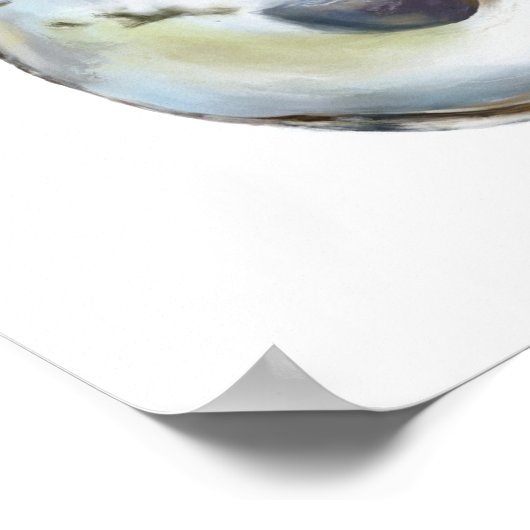 Oyster-Muschel Poster (Ecke)