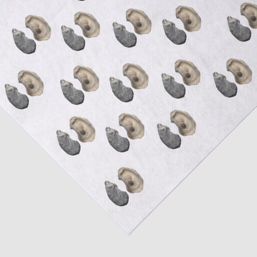 Oyster Muschel Tissue Paper Seidenpapier (Ausschnitt)