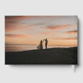 Oyster-Muscheln Hochzeit Gästebuch (Rückseite)