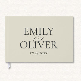 Oyster-Muscheln Hochzeit Gästebuch