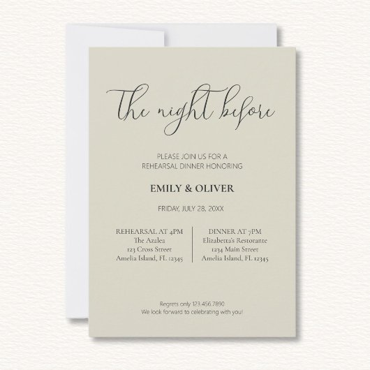 Oyster Muscheln Hochzeit Probe Einladung