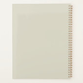 Oyster Muscheln Hochzeitsplaner Planer (Rückseite)