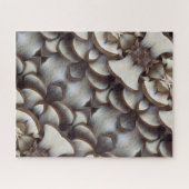 Oyster Mushroom Fun House Mirror Style Puzzle (Horizontal)