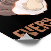 Oyster New Born Every Minute Oyster Shucking Funny Poster (Ecke)