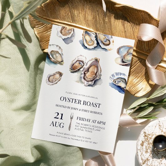Oyster-Party Einladung
