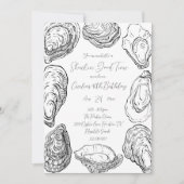 Oyster-Party Einladung (Vorderseite)