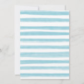 Oyster Party Nautical Beach Ocean 30. Geburtstag Einladung (Rückseite)