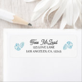 Oyster Party Rücksendeadressen-Aufkleber (Insitu)