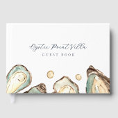 Oyster & Pearl Beach House Ferienvermietung Gästebuch (Vorderseite)