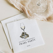 Oyster Pearl Party Serviette